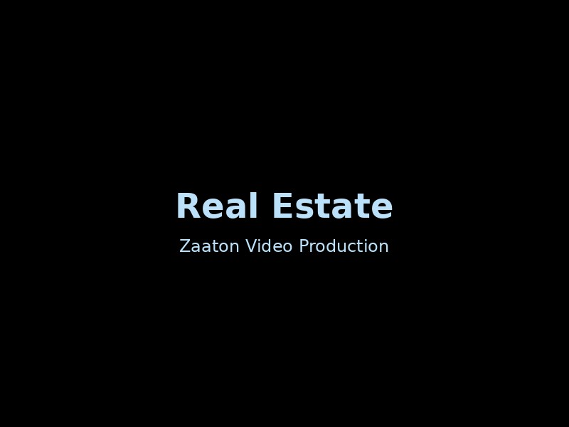 Real Estate Video Tours